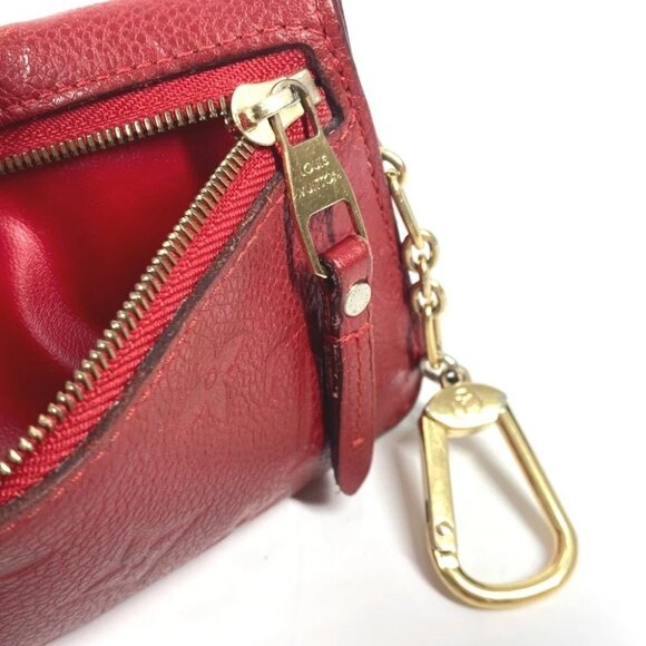 LOUIS VUITTON M60634 MonogramEmpreinte Pochette cle Wallet coin purse - Picture 15 of 16